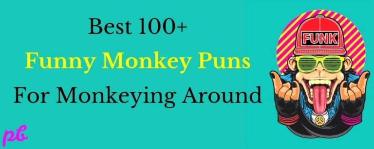 Best 100+ Funny Monkey Puns