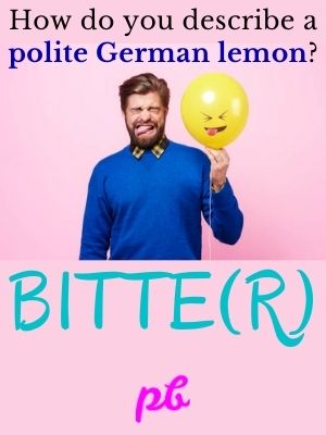 Polite German Lemon Jokes Puns