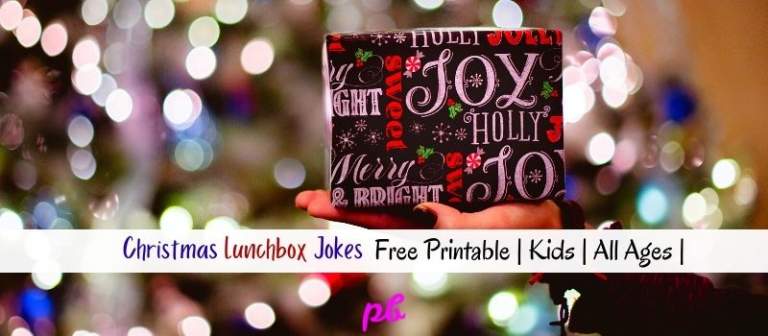 Free Printable Christmas Lunchbox Jokes