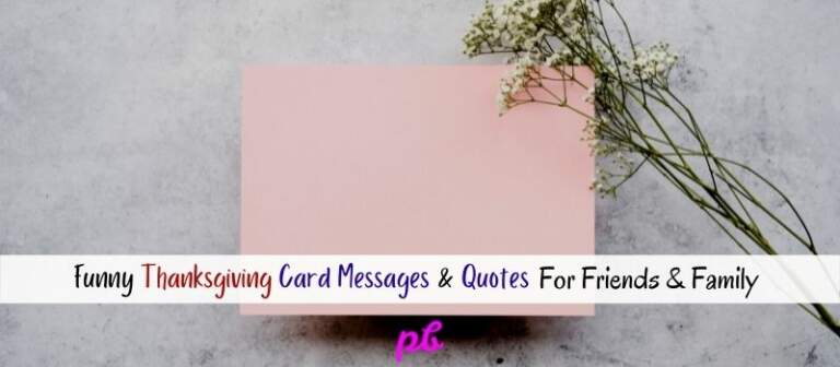 Funny Thanksgiving Card Messages & Quotes