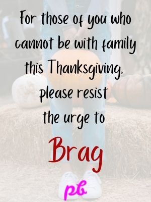Funny Messages For Thanksgiving Card