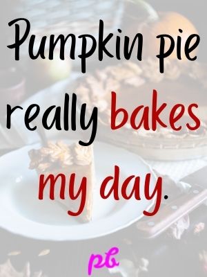 Pumpkin Pie Thanksgiving Jokes