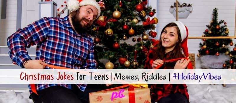 Christmas Jokes For Teens