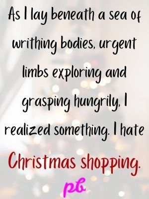 Christmas Shopping Jokes One Liners