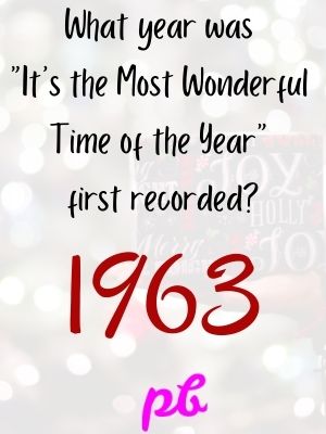 Christmas Song Trivia Questions