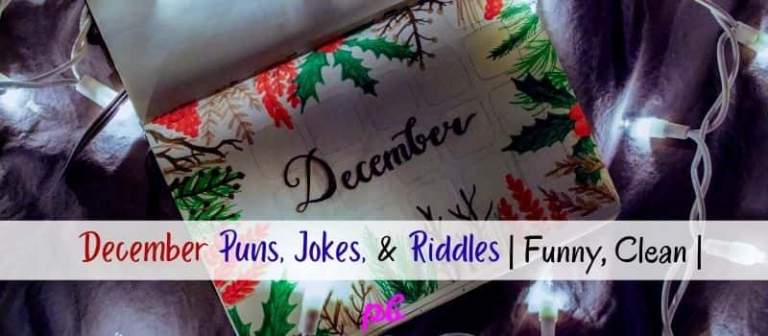 December Puns Jokes