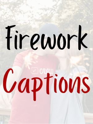 Firework Captions