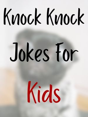 Dad Knock Knock Jokes For Kids