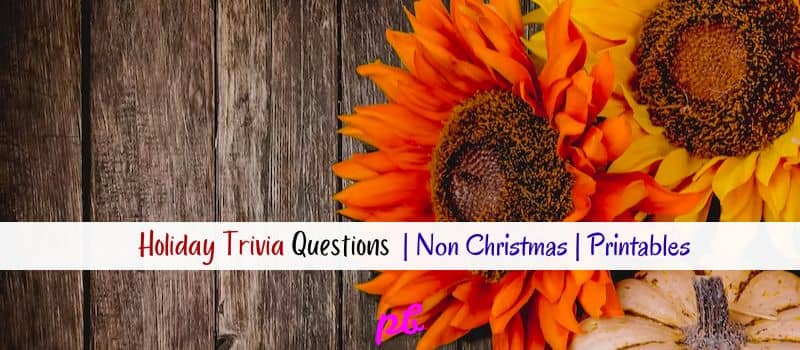 Holiday Trivia Questions