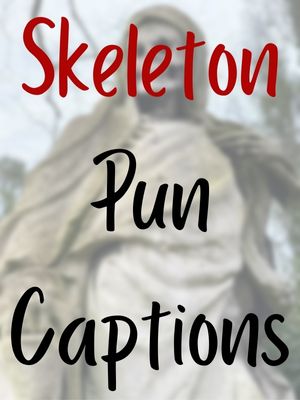 Skeleton Pun Captions