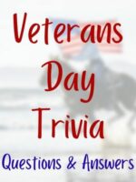 60+ Veterans Day Trivia Questions And Answers | Facts | Printable 2024 ...