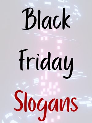 Black Friday Slogans