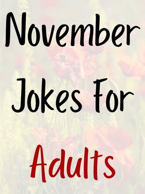 November Jokes For Adults