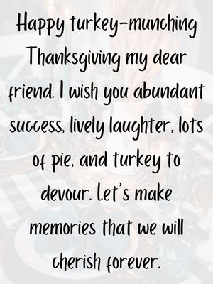 Thanksgiving Day Friendship Quotes