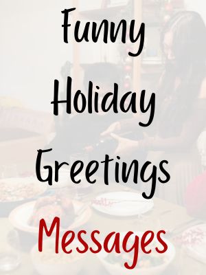 Funny Holiday Greetings Messages